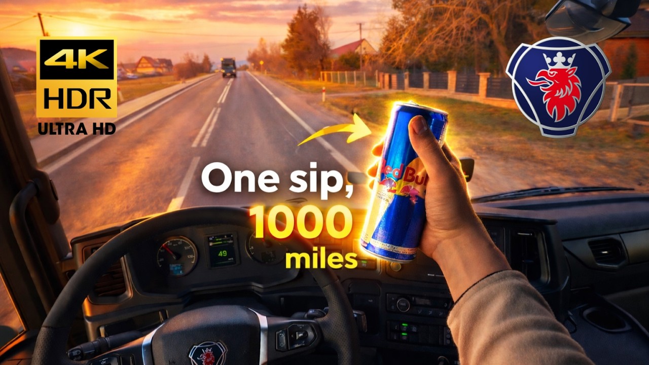 POV: 1000 Miles in a Scania | European Long-Haul Trucking Life