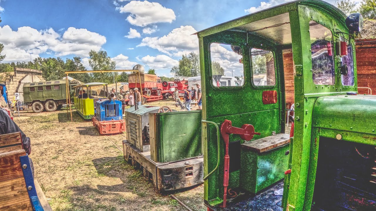 Mit der Feldbahn eine Runde übers DDR Treffen Finowfurt