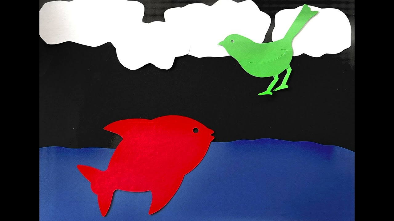 Un petit poisson, un petit oiseau