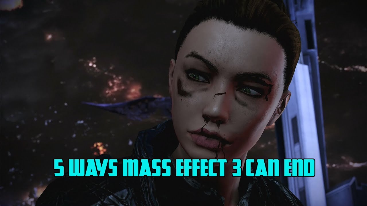 Five Mass Effect Legendary Endings 4k Xbox Series X
