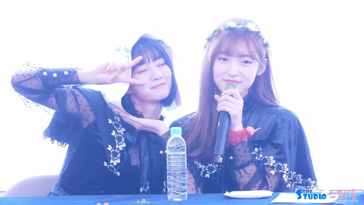 180121 오마이걸 아린 응원하는 비니 직캠 OH MY GIRL Binnie Arin fancam (고양 오마이걸 팬사인회) by Spinel