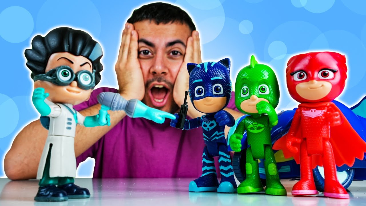 Çocuklar için PJ Masks çocuk videoları. Pijamaskeliler derlemesi. Süper kahramanlar oyunu