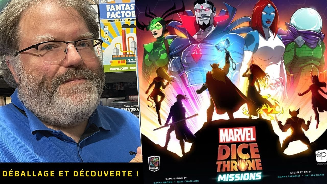 Déballage et discussion de Dice Throne et Dice Throne: Missions