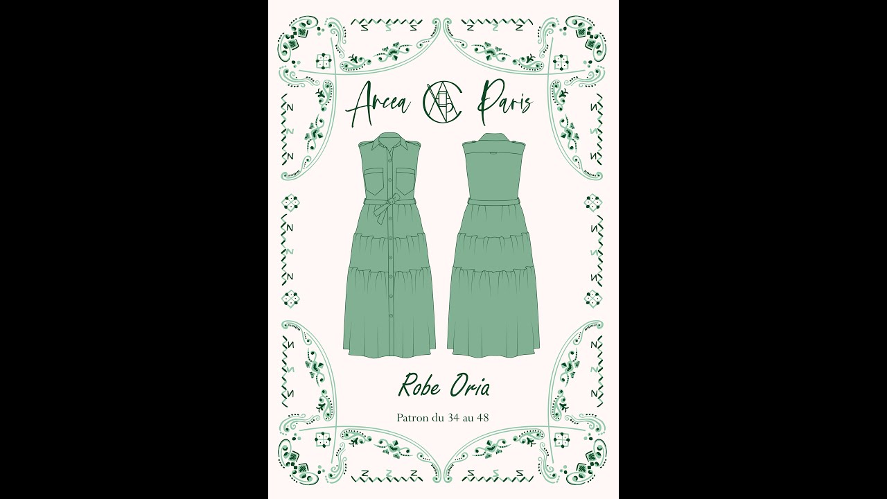 Pas à pas robe Oria Ancea Paris