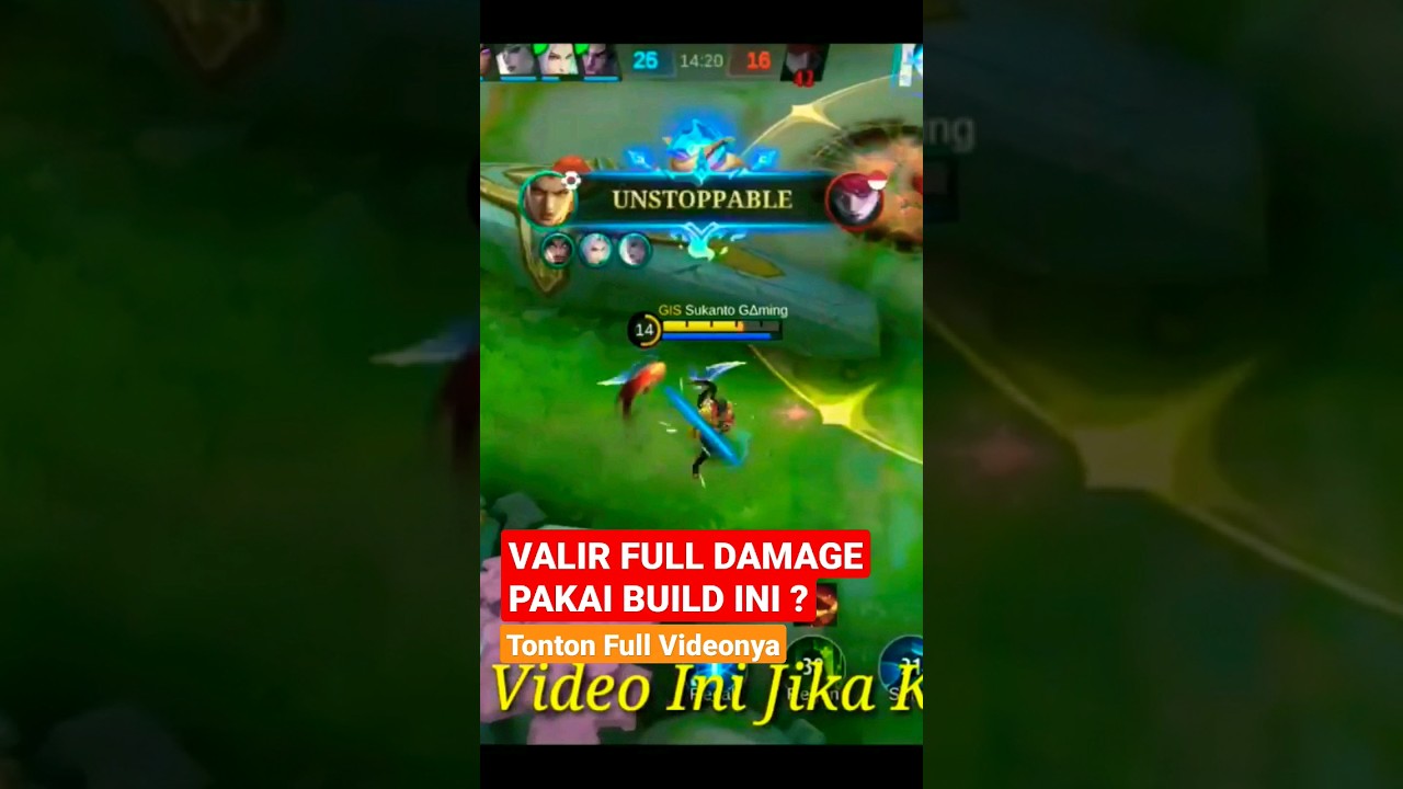 Valir Full Damage Pakai Build ini❓Valir Top Global - Mlbb 