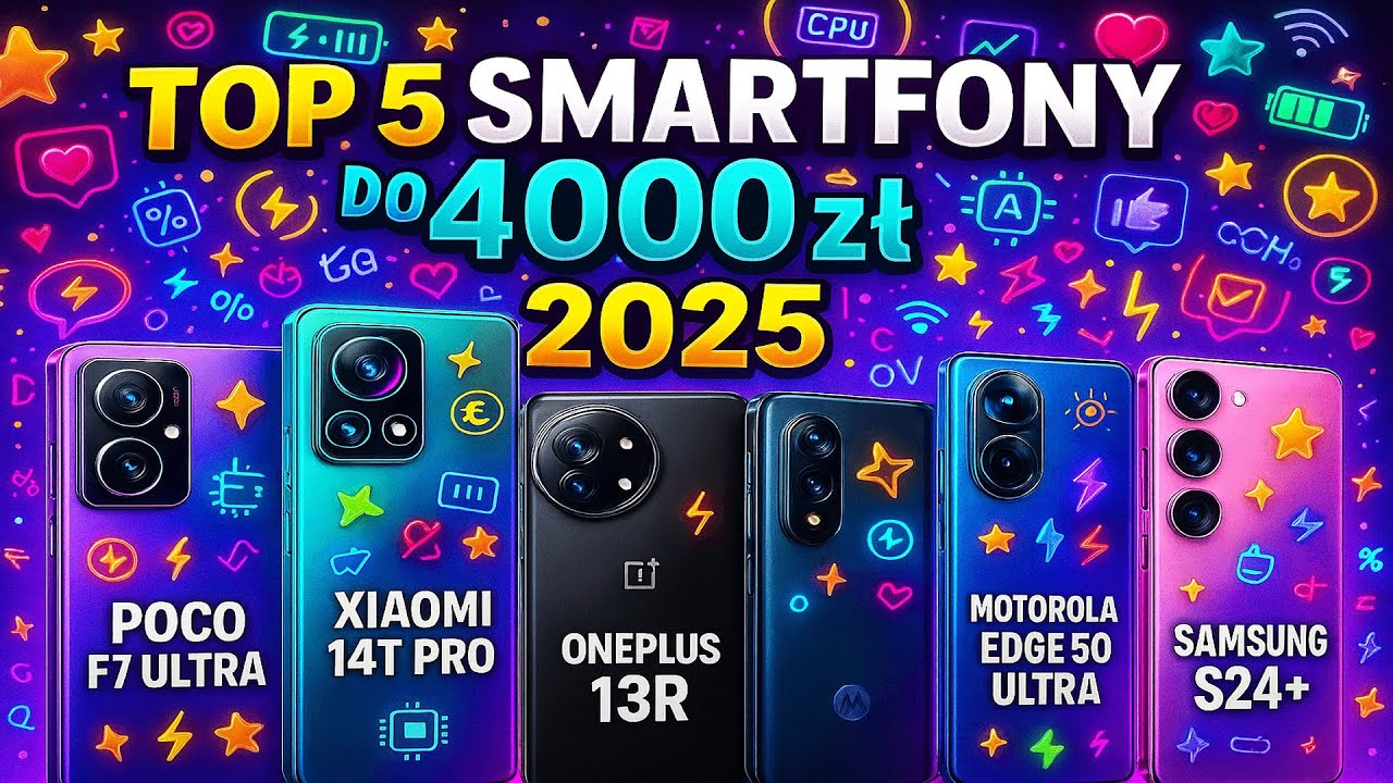 Najbardziej opłacalne telefony do 4000zł 2025 roku