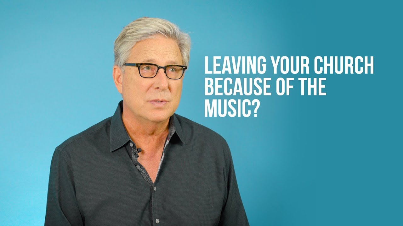 Leaving Your Church Because of the Music?