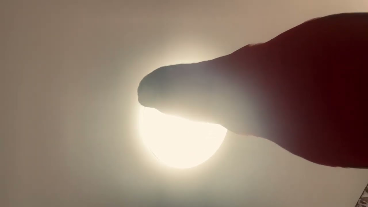 🍅The effects of the solar flare are incredible