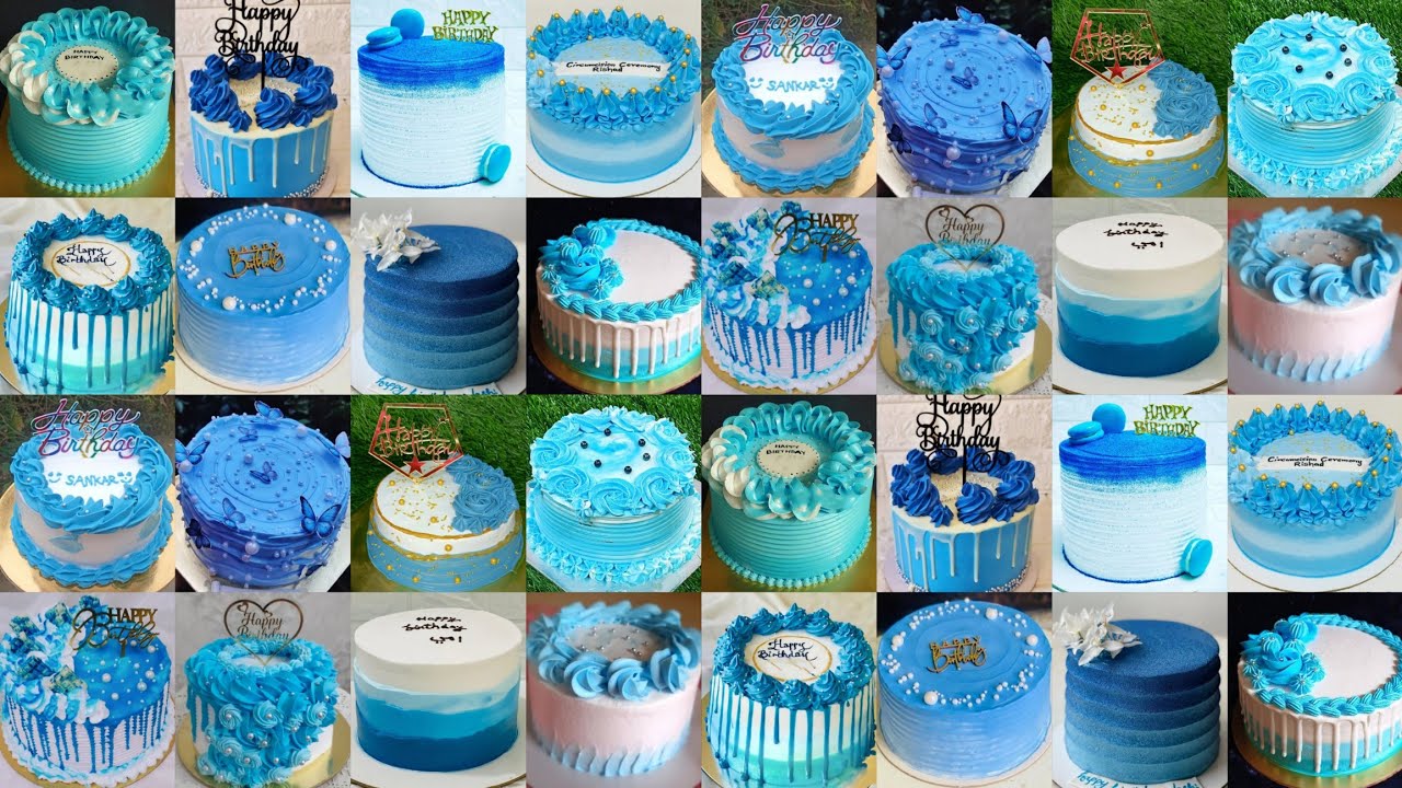 💙Trending Blue Colour Cake Designs 2025/Blue Cake/Birthday Cake Ideas/Anniversary Cake/Cake Design