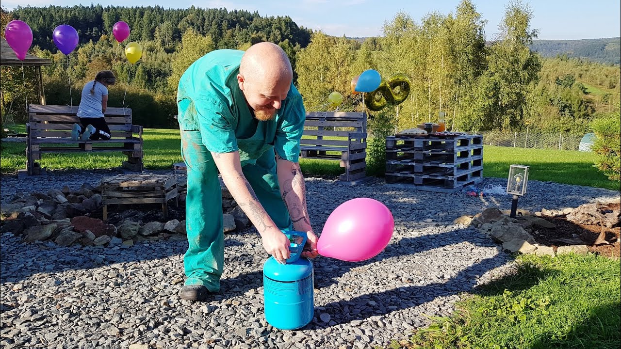How to fill up balloons with helium - DIY Home Kit