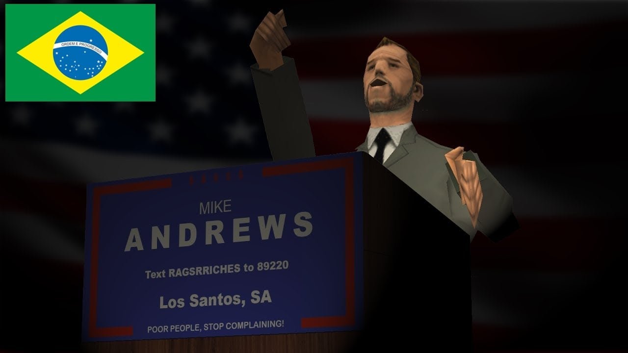 GTA SAN ANDREAS COMERCIAIS - Mike Andrews 1 & 2 ( Legendado Em Português PT-BR )
