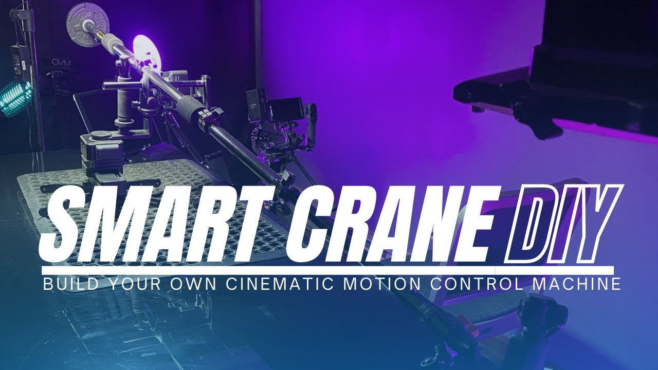 Custom Motion Control Camera Crane Jib Hands-Free Preset Movement #edelkrone #jibone #camera crane
