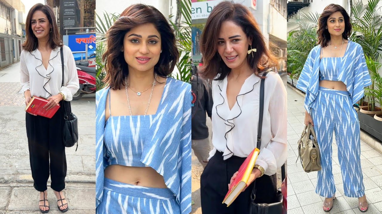 Shamita Shetty & Mona Singh Spotted at True Trum Trunk In Juhu 😍💖📸