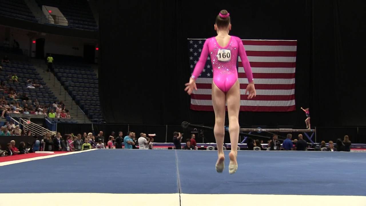 Audrey Davis - Floor Exercise - 2016 Secret U.S. Classic - Junior