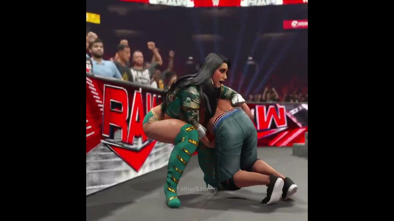 John Cena Serious Fight With Natalya WWE 2k24