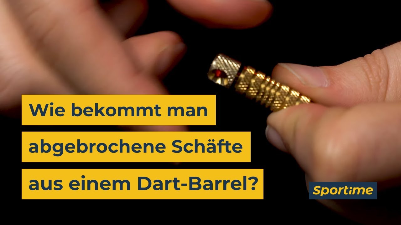 Wie bekommt man abgebrochene Sch&auml;fte aus einem Dart-Barrel heraus? Kings Dart Dart Werkzeuge