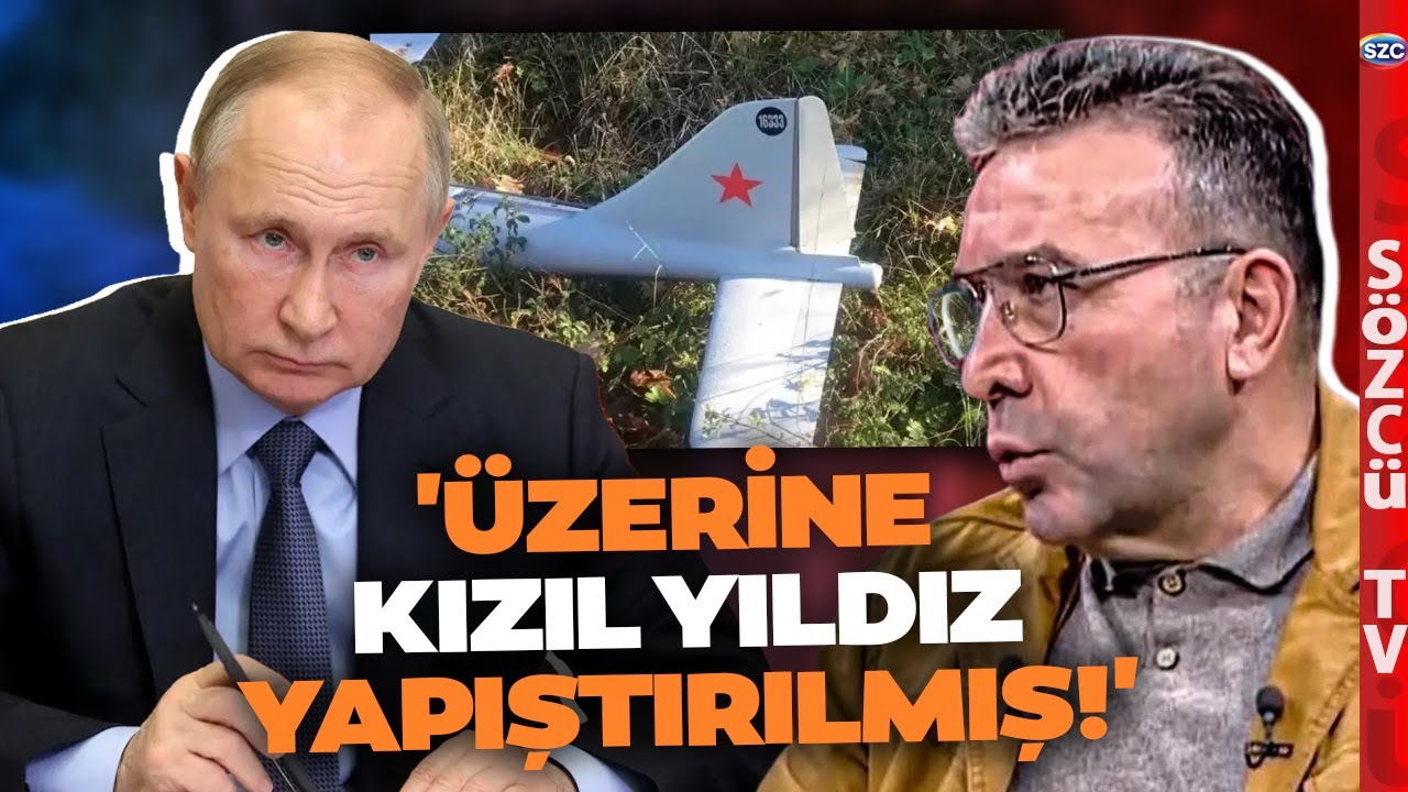 İzmit'e D&uuml;şen İHA'daki 'Kızıl Yıldızın' Sırrı! Abdullah Ağar O Detayı A&ccedil;ıkladı! Orlan-10 &Ccedil;ıkışı