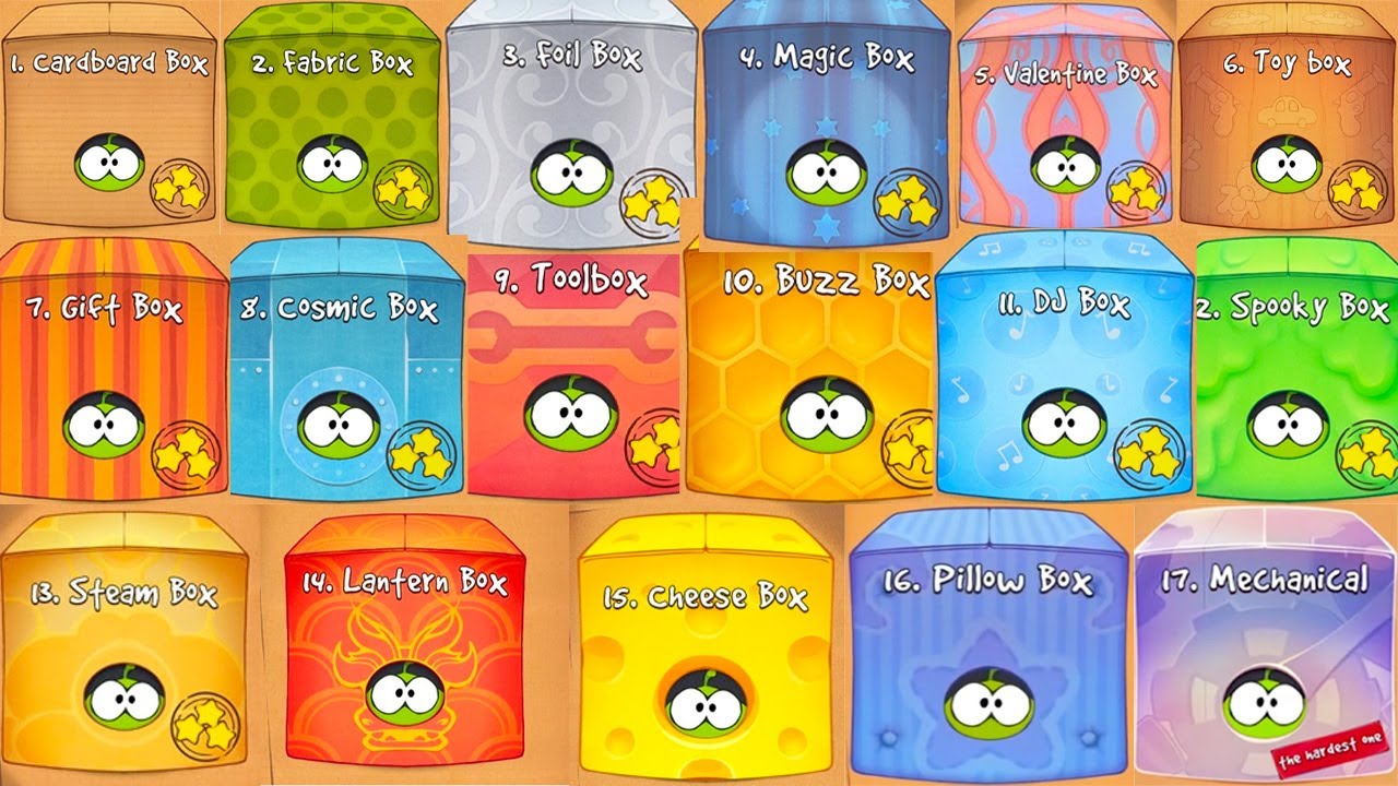 Cut the Rope GOLD - Full Game Walkthrough - 3 Stars (425 levels,17 Chapters) 2 Hours