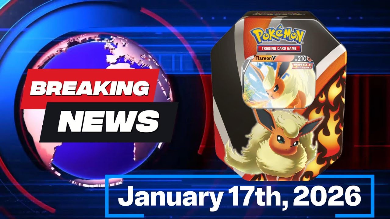 The Daily Pack Edition 334 - Pokémon - FLAREON V TIN