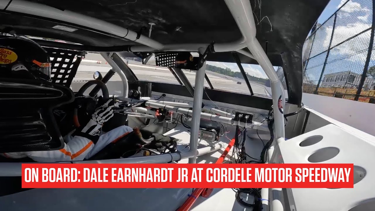 ON BOARD: Ride With Dale Earnhardt Jr. At Cordele Motor Speedway