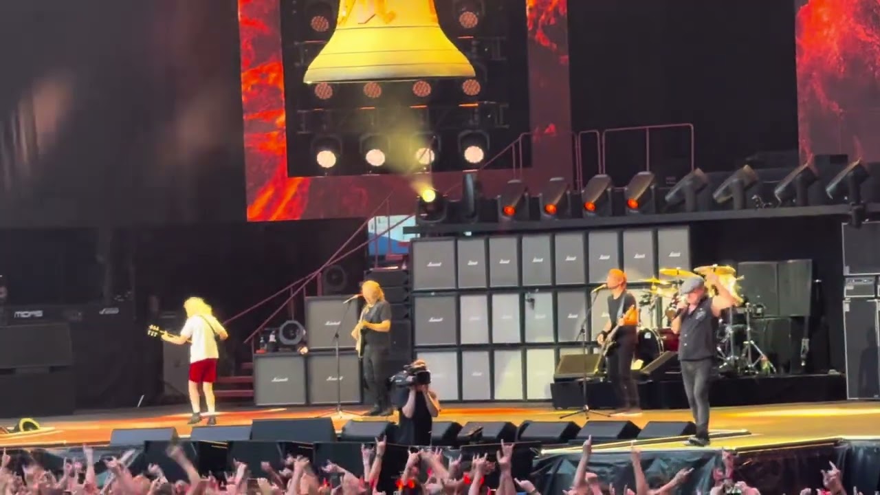 AC/DC Hells Bells Paris August 9th 2025