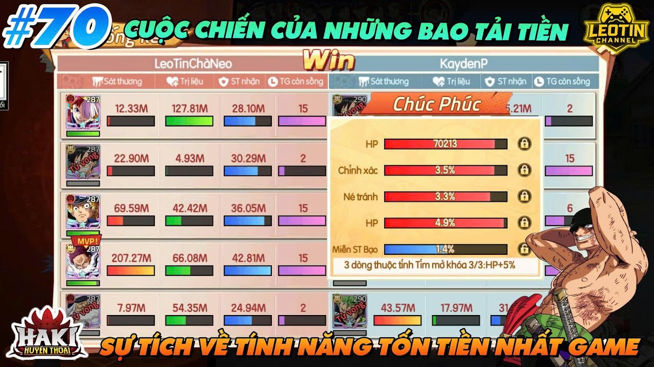HAKI HUYỀN THOẠI - #70 CUỘC CHIẾN SỨC MẠNH CỦA KATAKURI FULL SP - TỐN 30M CHO MỘT T&Iacute;NH NĂNG