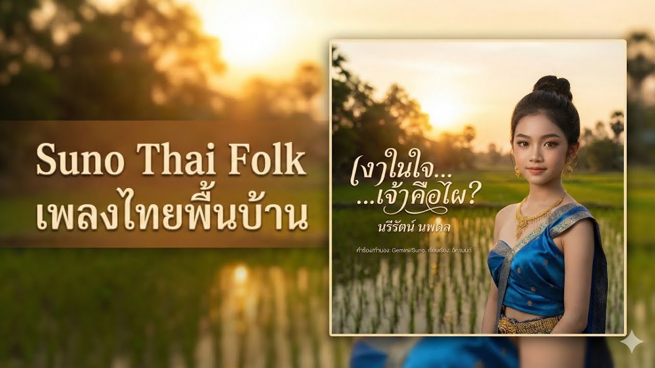 🎶เงาในใจ...เจ้าคือไผ? – บทเพลงสะท้อนตัวตนและการตามหาหัวใจ🎶 - นรีรัตน์ นพดล | Thai/Isan 【Official】