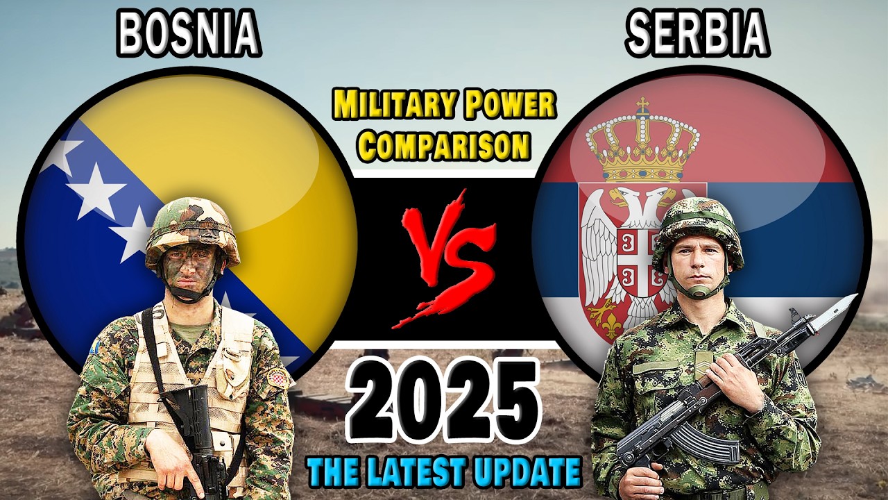 Bosnia vs Serbia Military Power Comparison 2025 | Serbia vs Bosnia Military Power 2025