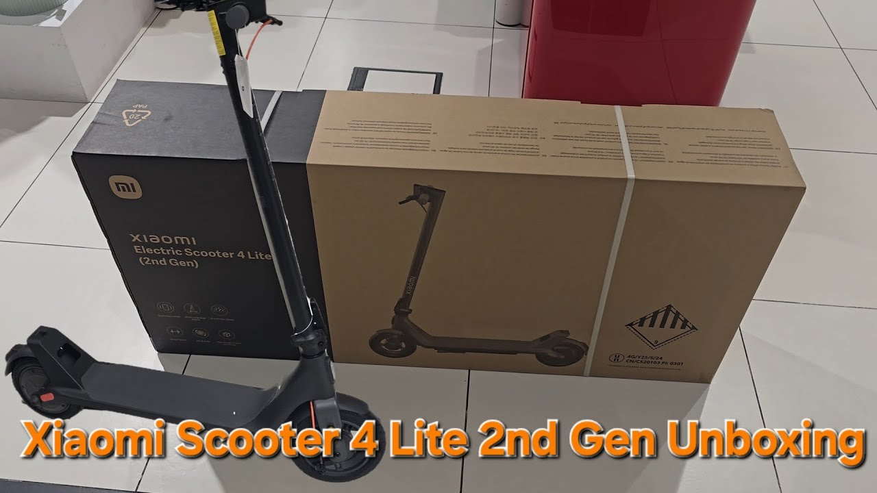 Xiaomi Scooter 4 Lite 2nd Gen Unboxing #xiaomi #xiaomiscooter4lite2ndgen #electricscooter @MSK01-1