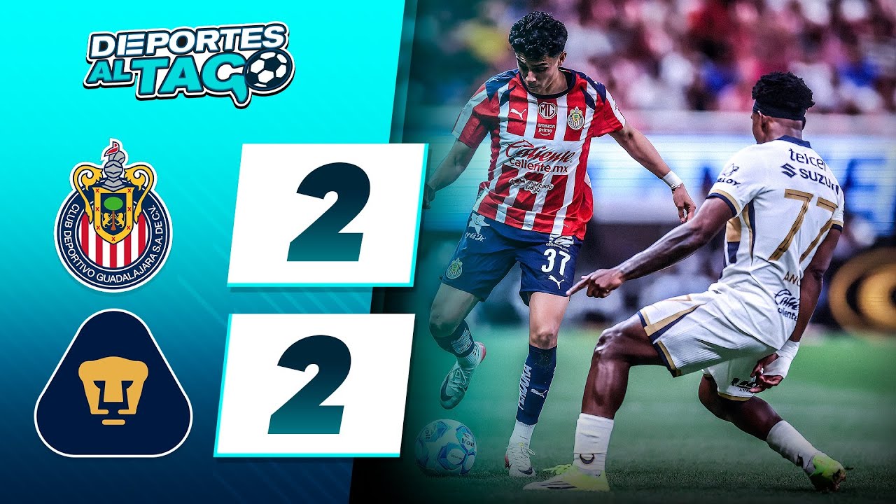 ✅ CHIVAS DE GUADALAJARA 🆚 PUMAS EN VIVO - LIGA MX | JORNADA 13