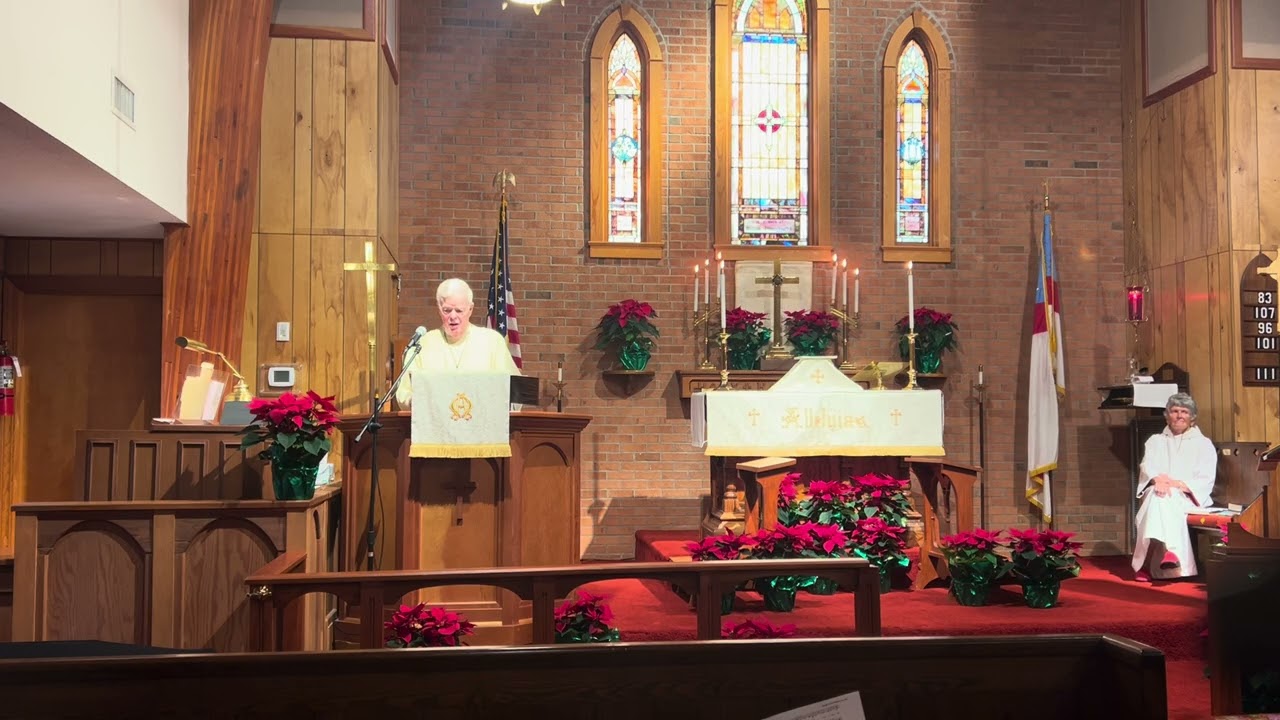 The Rev Dan Macgill on Christmas Eve 12/24/25 