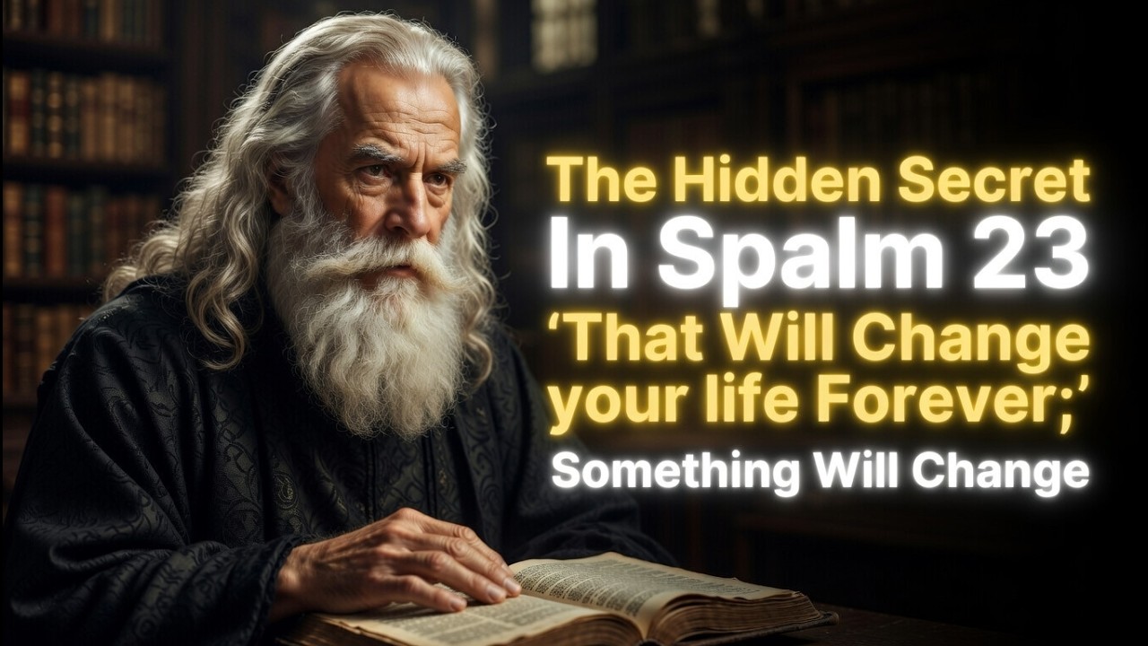 The Hidden Secret in Psalm 23 No One Ever Told You”
