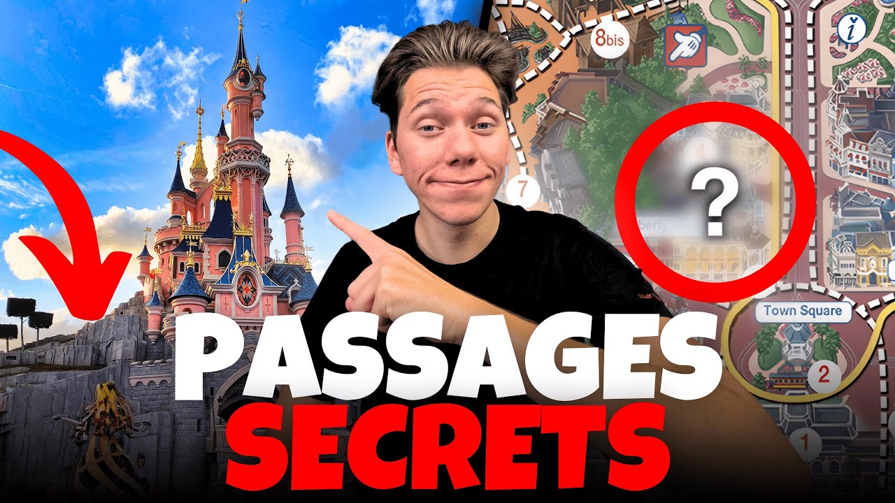 20 PASSAGES SECRETS et ENDROITS CACHÉS à DISNEYLAND PARIS