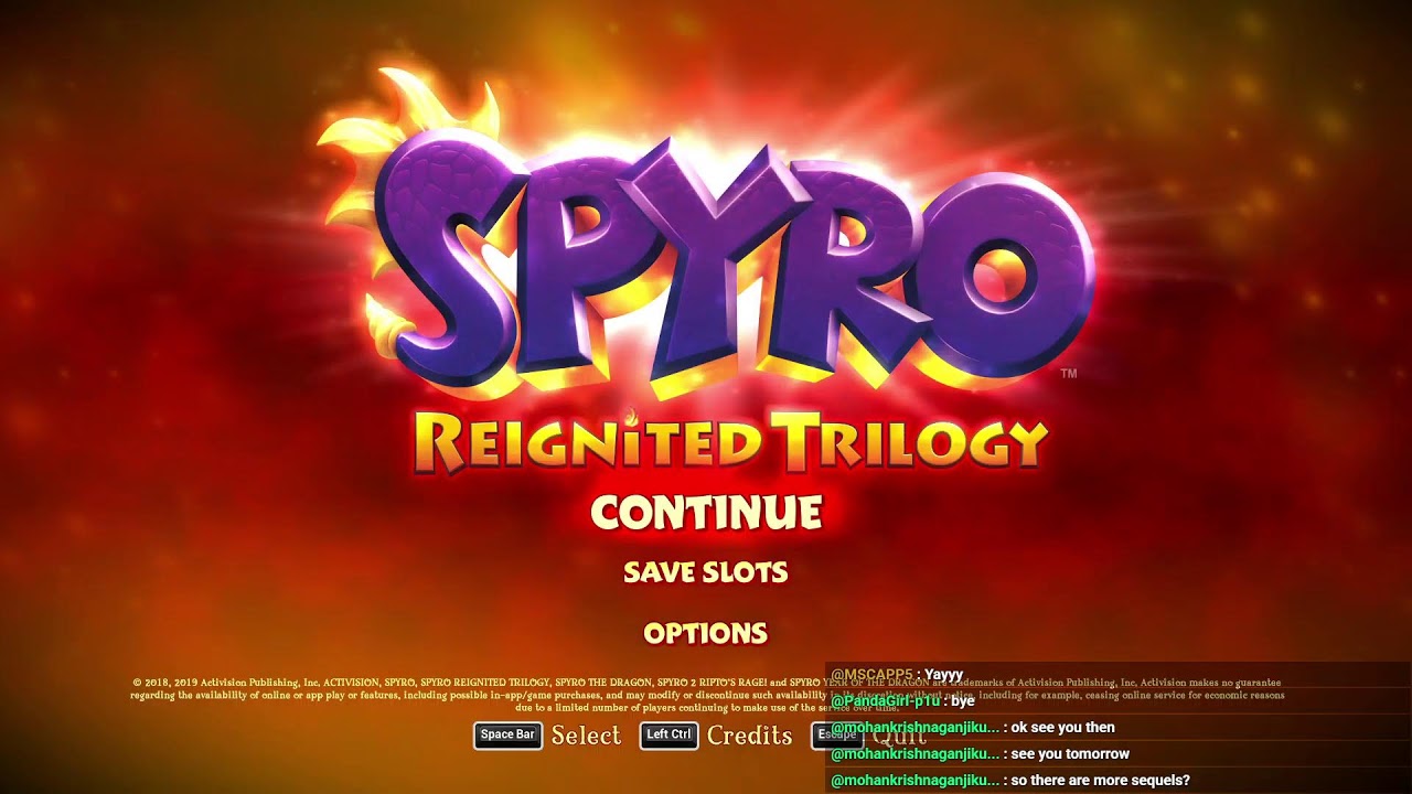 Day 228 of Streaming Every Day - Spyro: Year of the Dragon Remastered