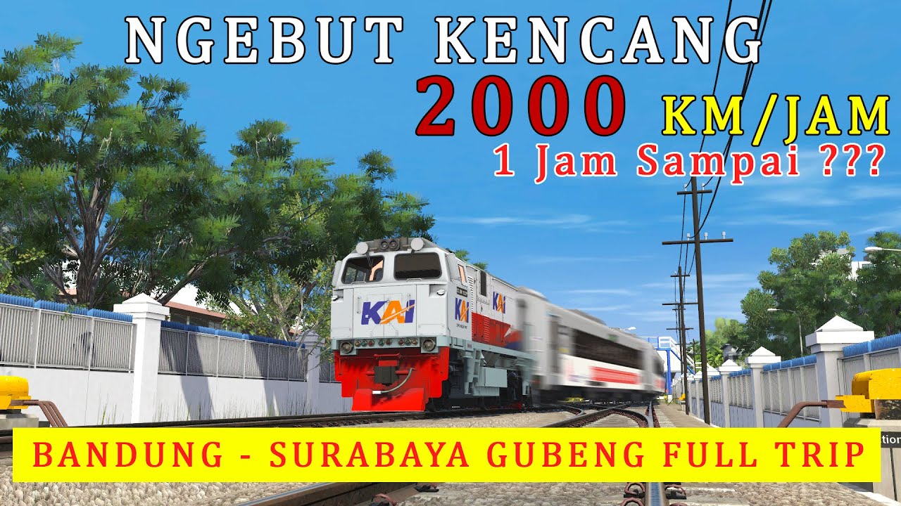 THOLE NGEBUT BAWA ARGO WILIS | TRAINZ SIMULATOR INDONESIA