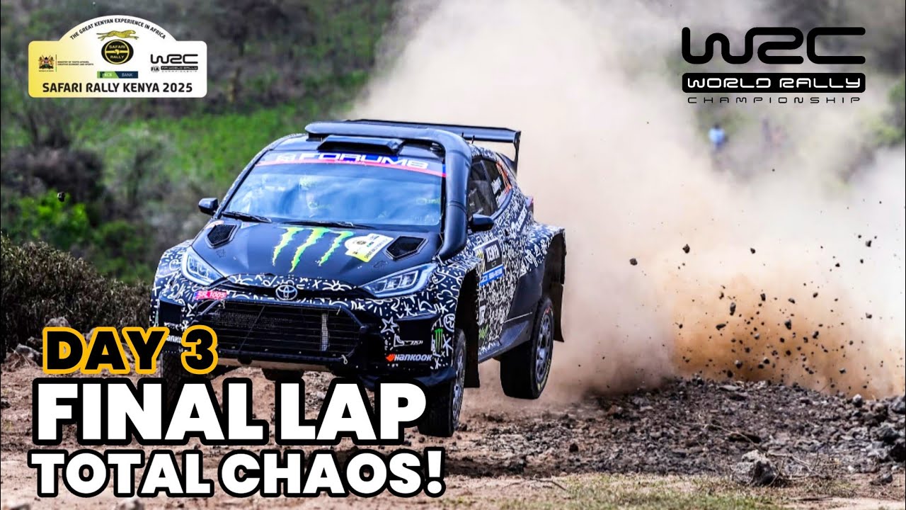 TOTAL CHAOS: Final Lap at WRC Safari Rally Kenya 2025 Soysambu 2