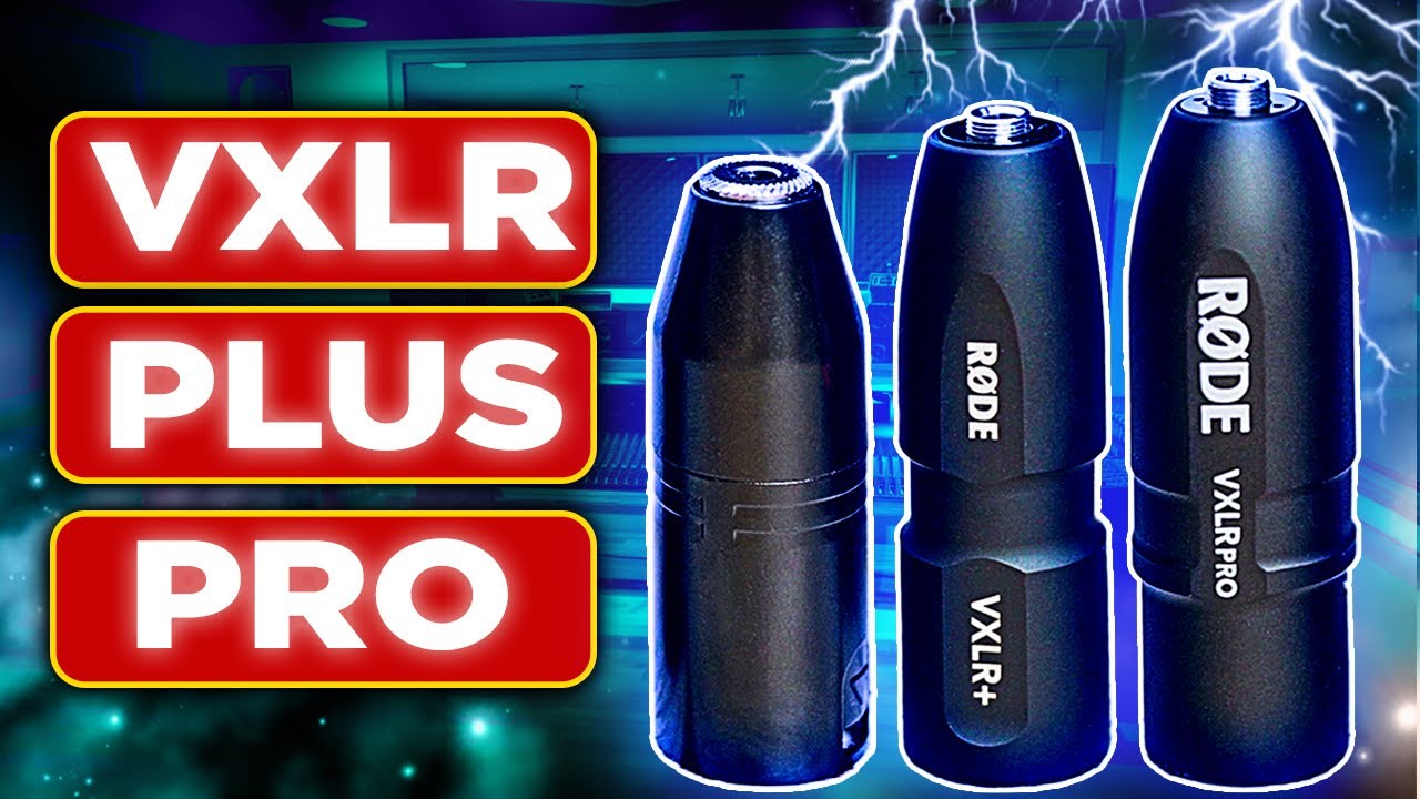 RODE VXLR против VXLR+ против VXLR PRO