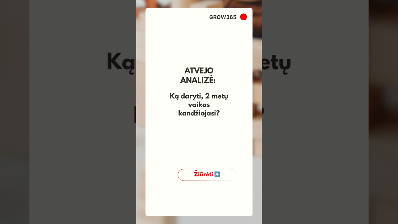 Vaikas kandžiojasi, ką daryti? #vaikaskandziojasi #vaikasmusasi #kaipreaguotitevams #grow365