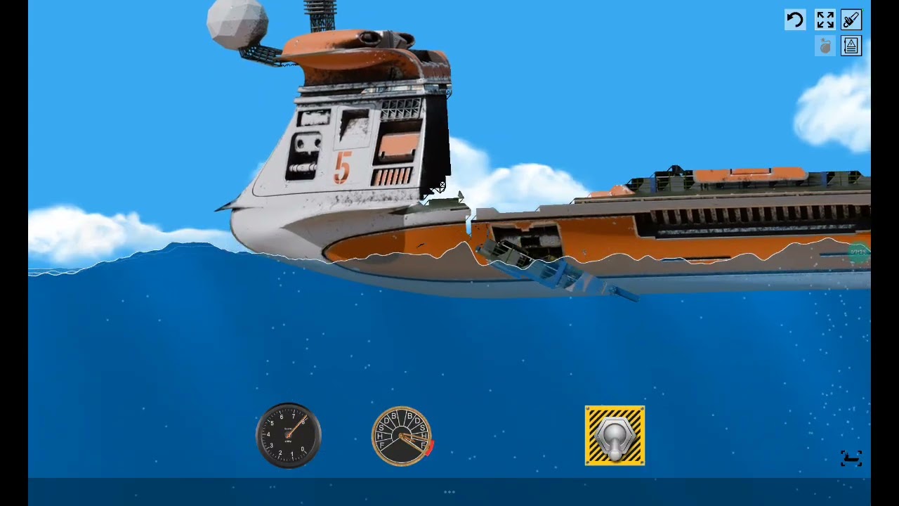  Floating sandbox 