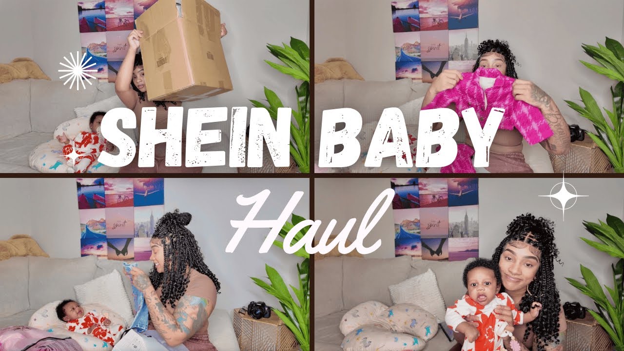 HUGE Shein Baby Clothes Haul | Affordable Baby Girl Clothes!