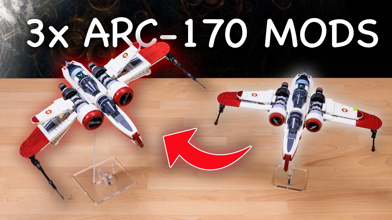 I fixed the LEGO Star Wars ARC-170 Starfighter 😯