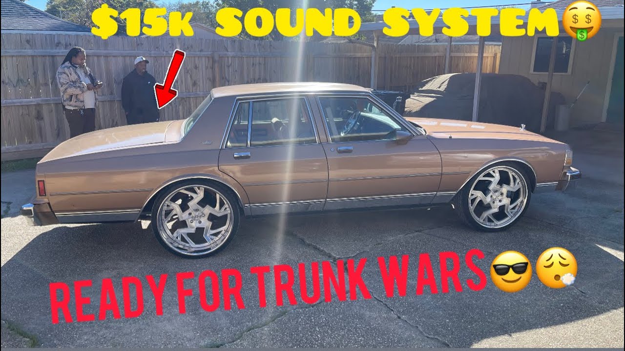 🤯$15,000 Sound System in My Box Chevy Caprice I’m Ready For Trunk Wars😎Bass Broke My Trunk🤦🏽‍♂️
