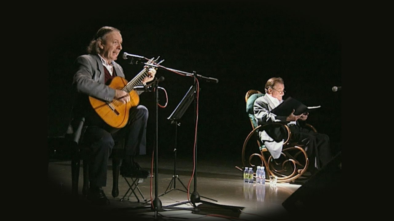 Defensa de la Alegría, recital a dos voces de Mario Benedetti y Daniel Viglietti. 27 de mayo de 1996