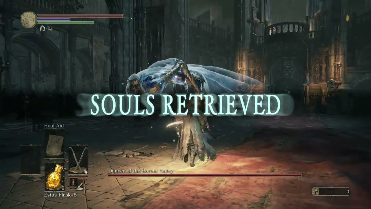 Dark Souls 3 - Dancer of the Boreal Valley - Boss Fight