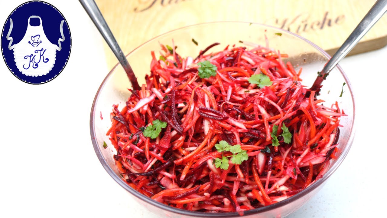 Frühlingssalat für gesunden Darm / Osteuropäisches Rezept Bürste ;-))