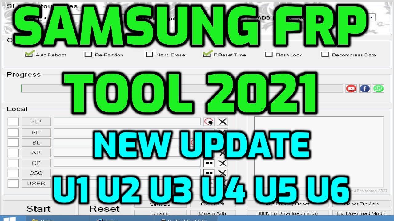 Samsung FRP Tool 2021  all Samsung FRP bypass  New Update 100% Working