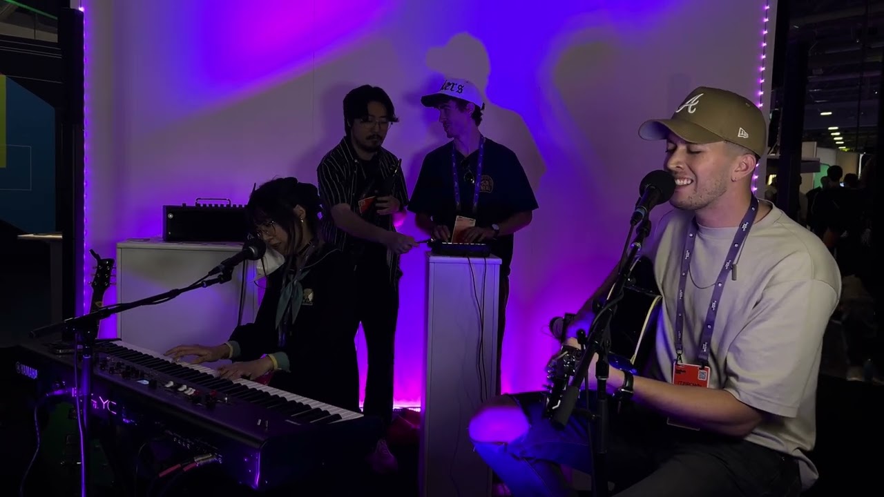 TJ Brown, LilyPichu, and Charming_Jo - Scuffed Twitchcon 2023 Performance at the Yamaha Booth