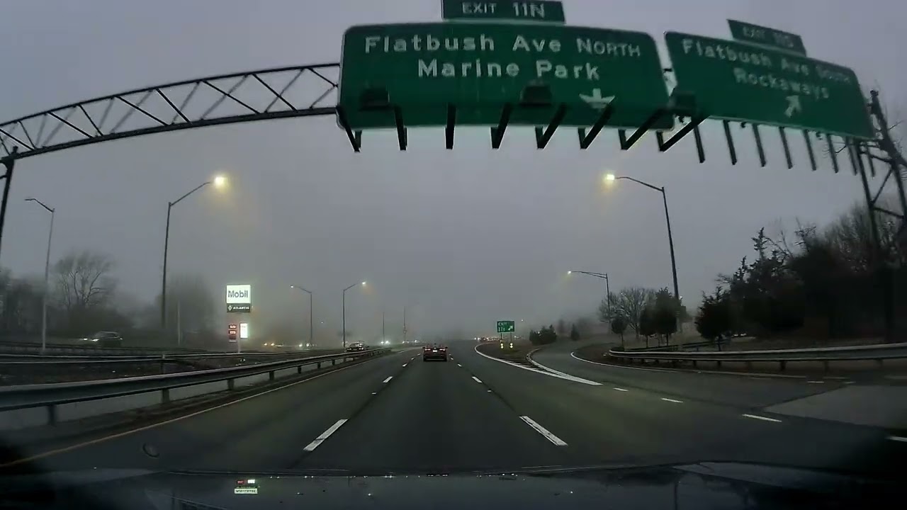 Foggy morning in New York 