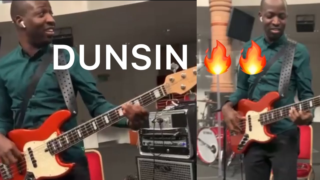 ThyKingdomCome! - Dunsin sound check bass at OVO Wembley!! Fire everywhere 🔥🔥