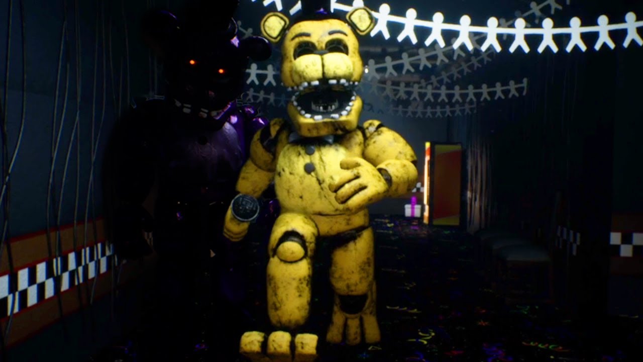 I WOKE UP TERRIFYING SECRET ANIMATRONICS HIDDEN IN FREDBEARS.. - FNAF Project Fredbear Reboot